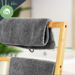 Handtuchhalter 4-fache Handtuchstange 40x98x28 Cm Leiteroptik Bambus -Outdoor Grills Verkaufsgeschäft 10038126 yy 0003 logo