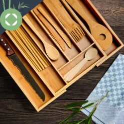 Besteckkasten 5-7 Fächer Max. 40 X 5 X 35,5 Cm Bambus -Outdoor Grills Verkaufsgeschäft 10038140 yy 0003 logo