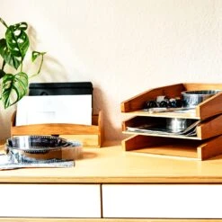 Ablagefach Dokumentenfach Edles Design Maße: 25,3 X 5,8 X 33 Cm Bambus -Outdoor Grills Verkaufsgeschäft 10038150 yy 0004 logo