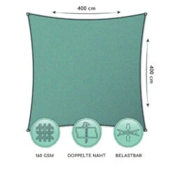 Rechteckiges Sonnensegel 4x4 M Polyester Luftdurchlässig -Outdoor Grills Verkaufsgeschäft 10038152 de 0006 logo