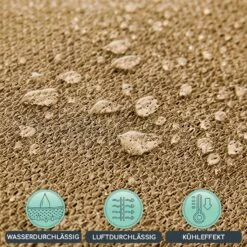 Rechteckiges Sonnensegel 5x5 M Polyester Luftdurchlässig -Outdoor Grills Verkaufsgeschäft 10038172 de 0003 logo