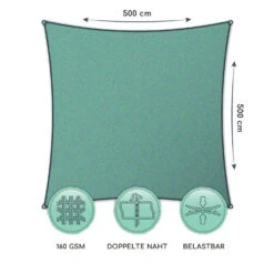 Rechteckiges Sonnensegel 5x5 M Polyester Luftdurchlässig -Outdoor Grills Verkaufsgeschäft 10038172 de 0006 logo