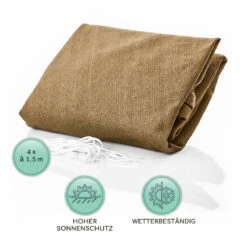 Rechteckiges Sonnensegel 2x4 M Polyester Luftdurchlässig -Outdoor Grills Verkaufsgeschäft 10038174 de 0005 logo