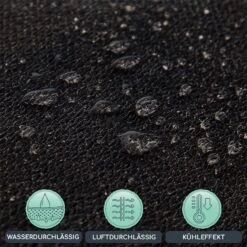 Quadratisches Sonnensegel 3 X 3 M Polyester Luftdurchlässig -Outdoor Grills Verkaufsgeschäft 10038215 de 0003 logo