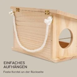 Vogelfutterstation Unbehandeltes Naturholz Aufhängkordel Fertig Montiert -Outdoor Grills Verkaufsgeschäft 10038221 de 0004 logo