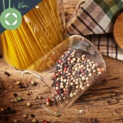 Rundes Glas Mit Bambusdeckel 4er-Set Inhalt: 600 Ml, 1000 Ml, 1500 Ml, 1800 Ml -Outdoor Grills Verkaufsgeschäft 10038254 yy 0005 logo