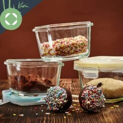 Mini Frischhaltedosen 6er-Set Je 160ml Spülmaschinenfest Auslaufsicher -Outdoor Grills Verkaufsgeschäft 10038297 yy 0007 logo