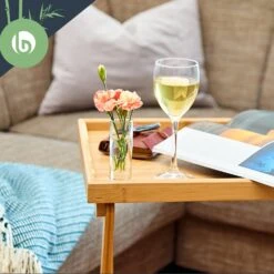 Beistelltisch Für Frühstück Leicht 50 X 66 X 38 Cm Nachhaltig Bambus -Outdoor Grills Verkaufsgeschäft 10038303 yy 0003 logo