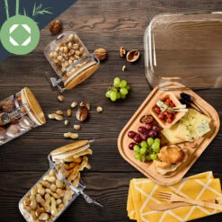 Glas-Servierplatte Luftdicht Geschmacksneutral Spülmaschinenfest -Outdoor Grills Verkaufsgeschäft 10038308 yy 0005 logo