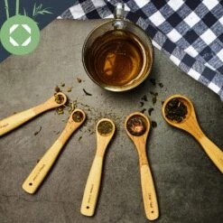 Messlöffel-Set Back- Und Kochbesteck Ideales Abmessen 5er-Set Bambus -Outdoor Grills Verkaufsgeschäft 10038313 yy 0003 logo