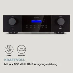 AMP-4000 DAB Hifi-Stereo-Verstärker DAB+-Radio USB Fernbedienung LED-Display 10 AMP-4000 DAB Hifi-Stereo-Verstärker DAB+-Radio USB Fernbedienung LED-Display -Outdoor Grills Verkaufsgeschäft 10038329 de 0004 logo