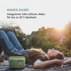 Buddy Digitalradio DAB/DAB+/UKW Bluetooth 5.0 AUX 1Ah-Akku Mobil Retro -Outdoor Grills Verkaufsgeschäft 10038334 de 0005 logo