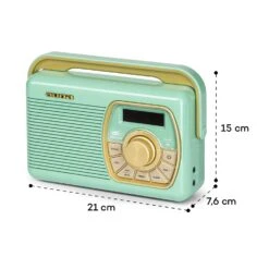 Buddy Digitalradio DAB/DAB+/UKW Bluetooth 5.0 AUX 1Ah-Akku Mobil Retro -Outdoor Grills Verkaufsgeschäft 10038334 yy 0007 logo