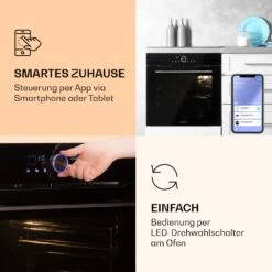 Illuminosa Smart Einbaubackofen 2800W 11 Funktionen App-Steuerung -Outdoor Grills Verkaufsgeschäft 10038335 de 0003 logo