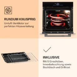 Illuminosa Smart Einbaubackofen 2800W 11 Funktionen App-Steuerung -Outdoor Grills Verkaufsgeschäft 10038335 de 0006 logo