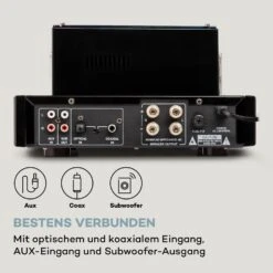 Amp VT Röhrenverstärker HiFi-Verstärker 2x35W RMS BT Opt./Koax./AUX-In -Outdoor Grills Verkaufsgeschäft 10038337 de 0006 logo