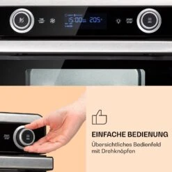 AeroVital Jumbo 3-in-1 Heißluftfritteuse Toaster Dörrautomat 1550 W 18 Liter -Outdoor Grills Verkaufsgeschäft 10038338 de 0003 logo