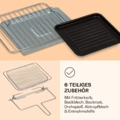 AeroVital Jumbo 3-in-1 Heißluftfritteuse Toaster Dörrautomat 1550 W 18 Liter -Outdoor Grills Verkaufsgeschäft 10038338 de 0007 logo