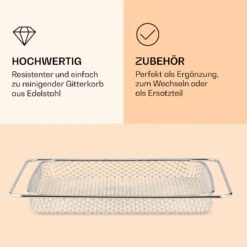 AeroVital Jumbo Heißluftfritteuse Gitterkorb Edelstahl -Outdoor Grills Verkaufsgeschäft 10038341 de 0003 logo