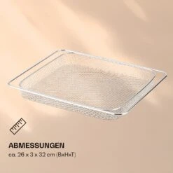 AeroVital Jumbo Heißluftfritteuse Gitterkorb Edelstahl -Outdoor Grills Verkaufsgeschäft 10038341 de 0004 logo