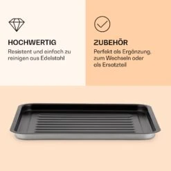 AeroVital Jumbo Heißluftfritteuse Backblech Edelstahl -Outdoor Grills Verkaufsgeschäft 10038342 de 0003 logo