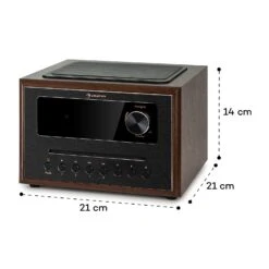 Silver Star CD Cube Radio Bluetooth HCC Display Schwarz -Outdoor Grills Verkaufsgeschäft 10038352 yy 0010 logo