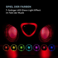 Roadie CD Boombox UKW-Radio Lichtshow CD-Player Bluetooth 5.0 -Outdoor Grills Verkaufsgeschäft 10038356 de 0004 logo