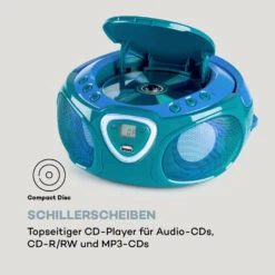 Roadie CD Boombox UKW-Radio Lichtshow CD-Player Bluetooth 5.0 -Outdoor Grills Verkaufsgeschäft 10038356 de 0005 logo