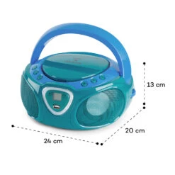 Roadie CD Boombox UKW-Radio Lichtshow CD-Player Bluetooth 5.0 -Outdoor Grills Verkaufsgeschäft 10038356 yy 0008 logo