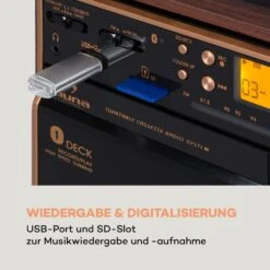388-BT Wood Stereoanlage Hifi-System Plattenspieler -Outdoor Grills Verkaufsgeschäft 10038372 de 0004 logo