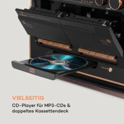 388-BT Wood Stereoanlage Hifi-System Plattenspieler -Outdoor Grills Verkaufsgeschäft 10038372 de 0005 logo