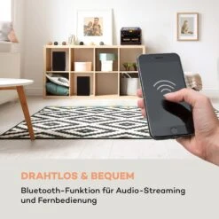 388-BT Wood Stereoanlage Hifi-System Plattenspieler -Outdoor Grills Verkaufsgeschäft 10038372 de 0006 logo