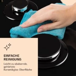 Victoria Domino Gaskochfeld 2-flammig Sabaf-Brenner Glaskeramik Retro-Look -Outdoor Grills Verkaufsgeschäft 10038374 de 0007 logo