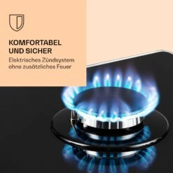 Victoria 5 Gaskochfeld 5-flammig Sabaf-Brenner Glaskeramik Retro-Look -Outdoor Grills Verkaufsgeschäft 10038376 de 0004 logo