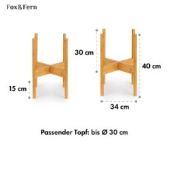 Zeist Pflanzenhalter 2 Höhen Kombinierbar Steck-Design Naturbelassen -Outdoor Grills Verkaufsgeschäft 10038450 de 0006 usp