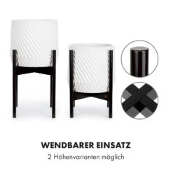 Zeist Pflanzenhalter 2 Höhen Kombinierbar Steck-Design Naturbelassen -Outdoor Grills Verkaufsgeschäft 10038455 de 0004 logo