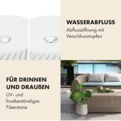 Heusden Blumentopf Polystone Pflanzenfreundlich Handgemacht -Outdoor Grills Verkaufsgeschäft 10038485 de 0004 usp