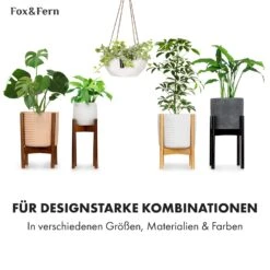 Laren Blumenampel Ø 28 Cm Polystone Mit Naturseilen -Outdoor Grills Verkaufsgeschäft 10038487 de 0006 usp