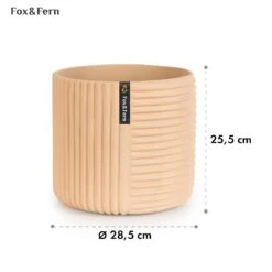 Hasselt Blumentopf Polystone Pflanzenfreundlich Handgemacht 3D-Optik -Outdoor Grills Verkaufsgeschäft 10038548 yy 0005 usp