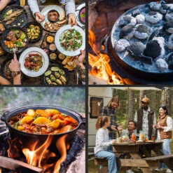 Guernsey Premium Dutch Oven 4.5 BBQ-Topf Gusseisen Größe S / 4.5 Qt -Outdoor Grills Verkaufsgeschäft 10038641 de 0005 usp