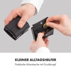 Coin Pocket Mit RFID-Schutzkarte Für ZNAP Slim Wallets 8 Und 12 Druckknopf -Outdoor Grills Verkaufsgeschäft 10038682 de 0003 logo