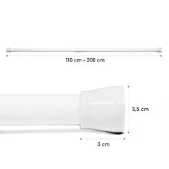 Stamina L Teleskopstange Duschvorhang 110-200cm Rutschfest -Outdoor Grills Verkaufsgeschäft 10038714 yy 0007 logo