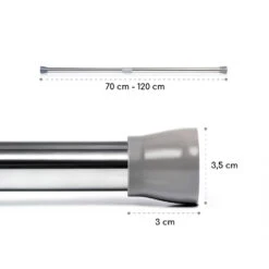 Stamina S Teleskopstange Duschvorhang 70-120cm Rutschfest -Outdoor Grills Verkaufsgeschäft 10038715 yy 0007 logo