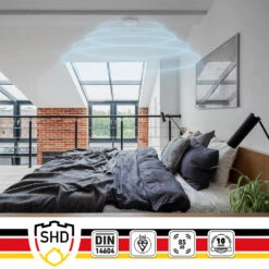 Rauchmelder DOF19 Kunststoff Warnsignal: 85 DB 9V Batteriebetrieben -Outdoor Grills Verkaufsgeschäft 10038753 yy 0005 logo