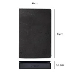 ZNAP Slim Wallet 8 Karten Münzfach 8 X 1,5 X 6 Cm (BxHxT) RFID-Schutz 15 ZNAP Slim Wallet 8 Karten Münzfach 8 X 1,5 X 6 Cm (BxHxT) RFID-Schutz -Outdoor Grills Verkaufsgeschäft 10038792 yy 0008 dimensions
