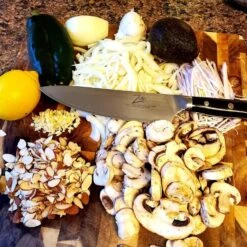 Alpha-Royal Japanese Serie 8" Chefkochmesser Damaszener-Stahl -Outdoor Grills Verkaufsgeschäft 10038989 de 0004 logo