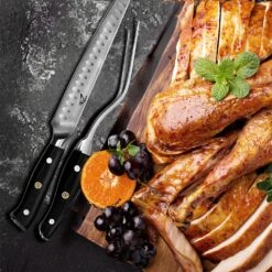 Alpha-Royal Japanese Serie 10" Tranchierbesteck Damaszener-Stahl -Outdoor Grills Verkaufsgeschäft 10038991 de 0003 logo