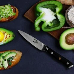 Alpha-Royal Japanese Serie 4" Schälmesser Damaszener-Stahl 67-lagig -Outdoor Grills Verkaufsgeschäft 10038995 de 0004 logo
