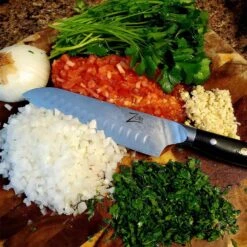 Alpha-Royal Japanese Serie 7" Santoku-Messer Damaszener-Stahl 9 Alpha-Royal Japanese Serie 7" Santoku-Messer Damaszener-Stahl -Outdoor Grills Verkaufsgeschäft 10038996 de 0003 logo