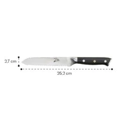 Alpha-Royal Japanese Serie 5,5" Allzweckmesser Wellen Damast-Stahl -Outdoor Grills Verkaufsgeschäft 10038997 yy 0006 logo